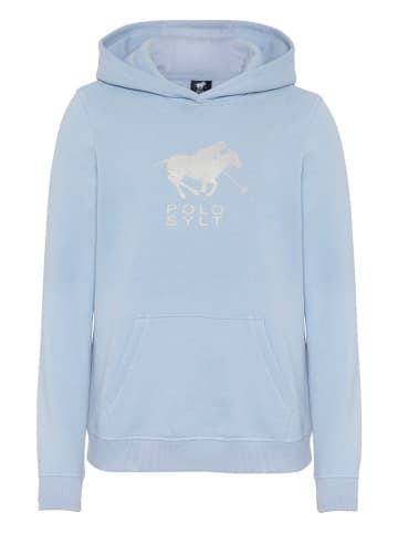 Polo Sylt Hoodie in Hellblau
