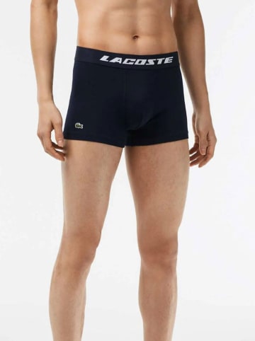 Lacoste Bokserki (3 pary) w kolorze szaro-czarnym