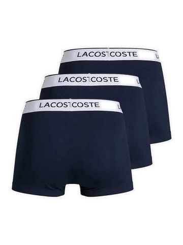 Lacoste 3er-Set: Boxershorts in Dunkelblau