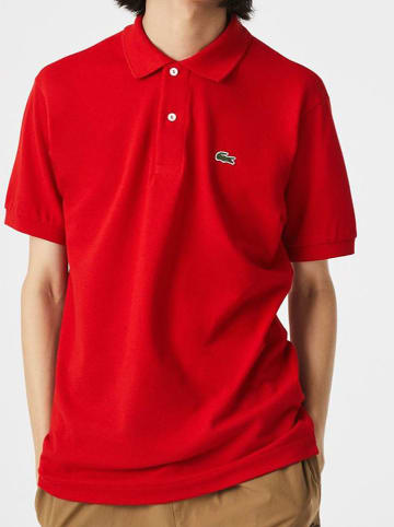 Lacoste Koszulka polo w kolorze czerwonym
