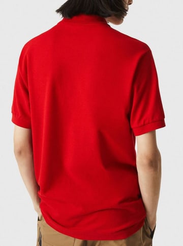 Lacoste Koszulka polo w kolorze czerwonym