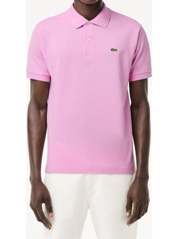Lacoste Koszulka polo w kolorze różowym
