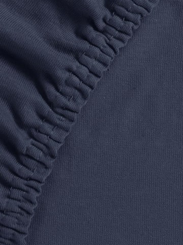 Ambiante Jersey topperhoeslaken donkerblauw