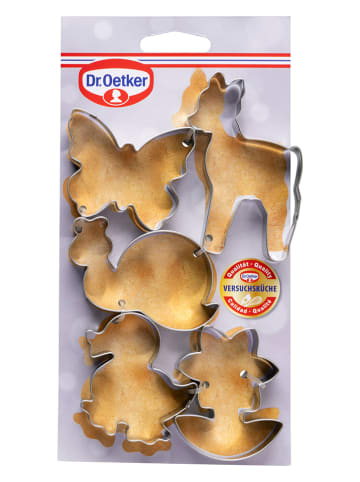 Dr. Oetker 5er-Set: Edelstahl-Ausstecher "Waldzauber"
