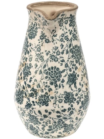 Clayre & Eef Dekokanne in Beige/ Grün - (B)16 x (H)22 x (T)12 cm