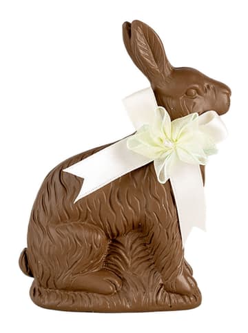 Clayre & Eef Decoratief figuur "Konijntje" bruin - (B)9 x (H)13 x (D)4 cm