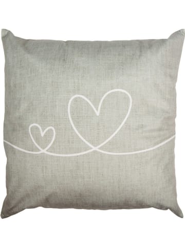 Clayre & Eef Kussenhoes beige - (L)45 x (B)45 cm