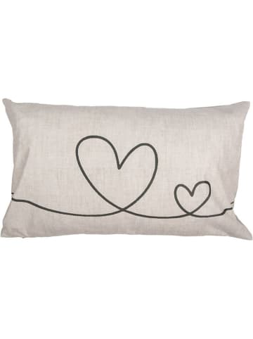 Clayre & Eef Kissenhülle in Beige - (L)50 x (B)30 cm
