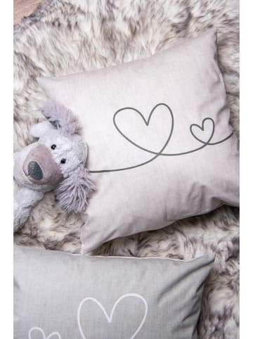 Clayre & Eef Kissenhülle in Beige - (L)50 x (B)30 cm