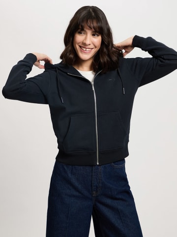 Cross Jeans Sweatjacke in Dunkelblau