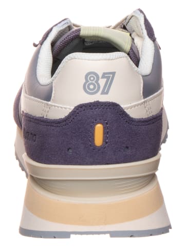Mizuno Leren sneakers "S.L." donkerblauw