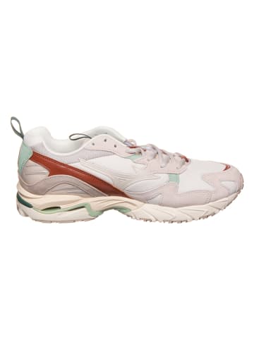 Mizuno Leder-Laufschuhe "Wave Rider" in Beige