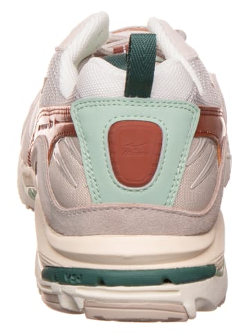 Mizuno Leren hardloopschoenen "Wave Rider" beige
