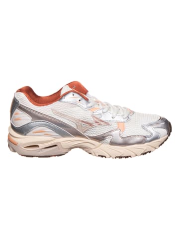 Mizuno Buty "Wave Rider" w kolorze srebrno-białym do biegania