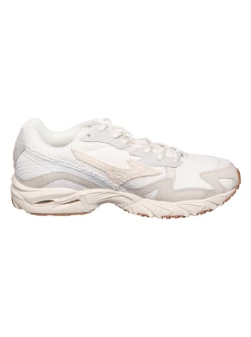 Mizuno Leder-Sneakers "Wave Rider 10" in Weiß