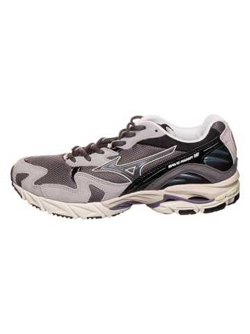 Mizuno Skórzane sneakersy "Wave Rider 10" w kolorze szarym