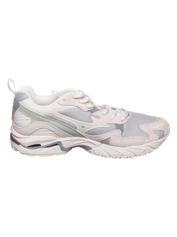 Mizuno Leren sneakers "Wave Rider 10" grijs/beige