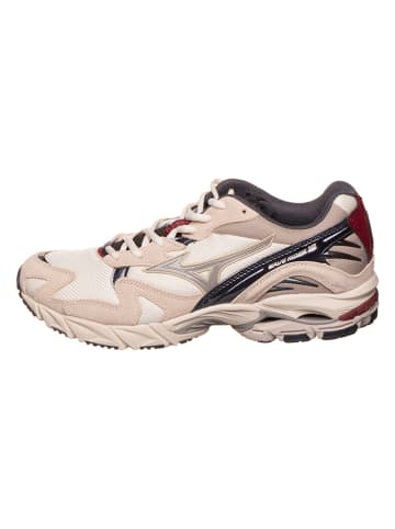 Mizuno Leren sneakers "Wave Rider 10" beige