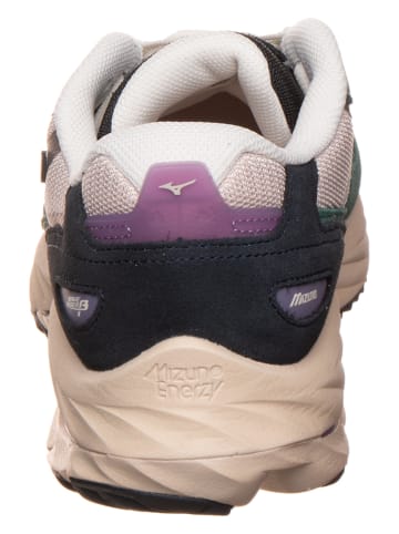 Mizuno Leren sneakers "Wave Rider B" beige