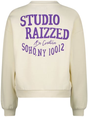 RAIZZED® Sweatshirt "Cela" in Beige/ Violett