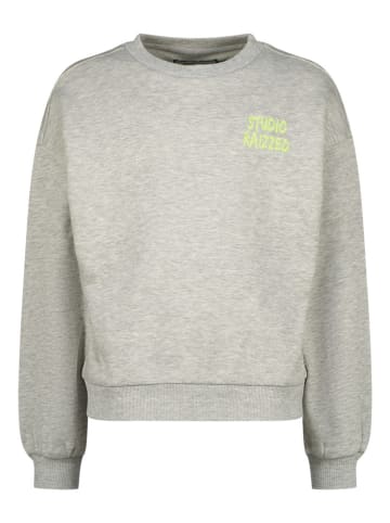 RAIZZED® Sweatshirt "Cela" in Grau/ Gelb