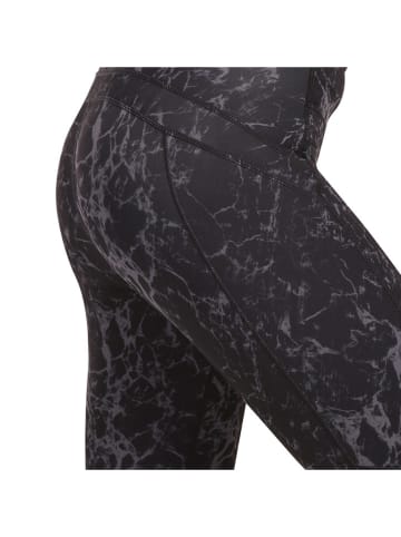Alpine Pro Legginsy sportowe "Gobra" w kolorze antracytowym