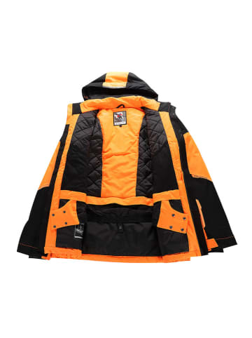 Alpine Pro Ski-/ Snowboardjacke "Dear" in Orange/ Schwarz