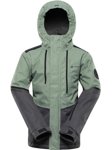 Alpine Pro Ski-/snowboardjas "Zaribo" groen/antraciet