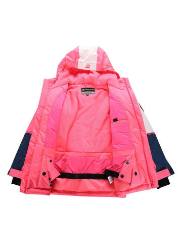 Alpine Pro Ski-/snowboardjas roze/donkerblauw
