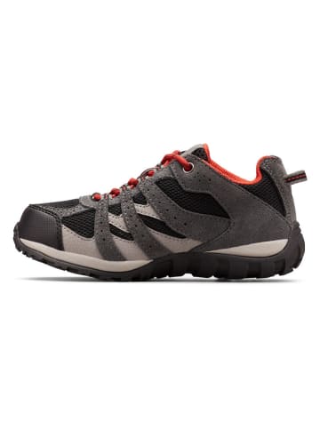 Columbia Wanderschuhe in Anthrazit/ Schwarz/ Rot