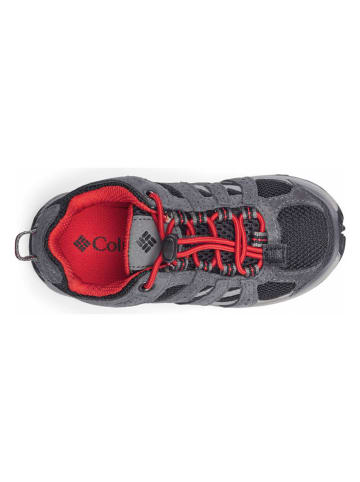 Columbia Wanderschuhe in Anthrazit/ Schwarz/ Rot