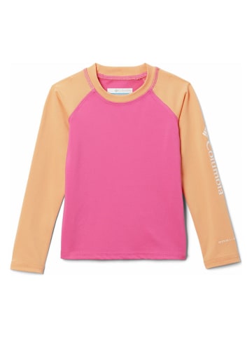 Columbia Longsleeve in Pink/ Beige