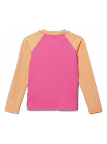 Columbia Longsleeve in Pink/ Beige