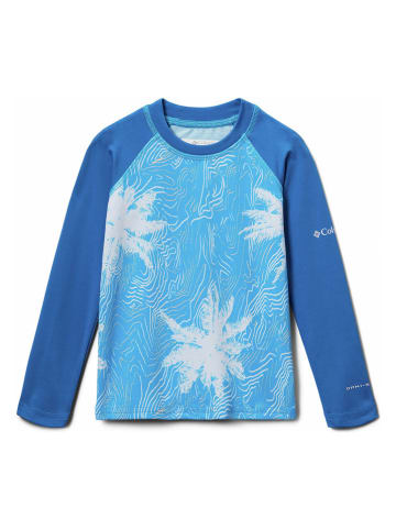 Columbia Longsleeve in Hellblau/ Blau
