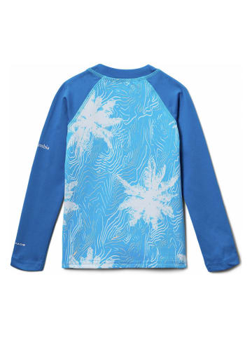 Columbia Longsleeve in Hellblau/ Blau