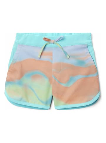 Columbia Shorts in Türkis/ Bunt