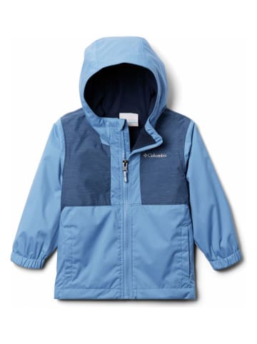 Columbia Regenjacke in Hellblau/ Blau
