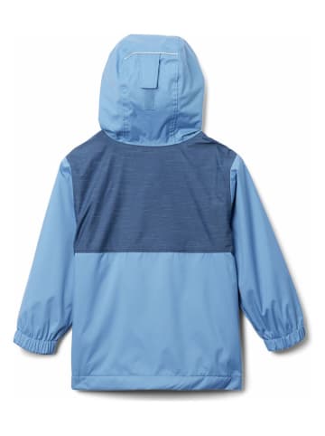 Columbia Regenjas lichtblauw/blauw