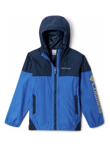 Columbia Windbreaker in Blau/ Dunkelblau