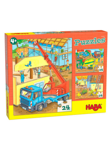 Haba 72-delige puzzel "Op de Werkplaats" - vanaf 4 jaar