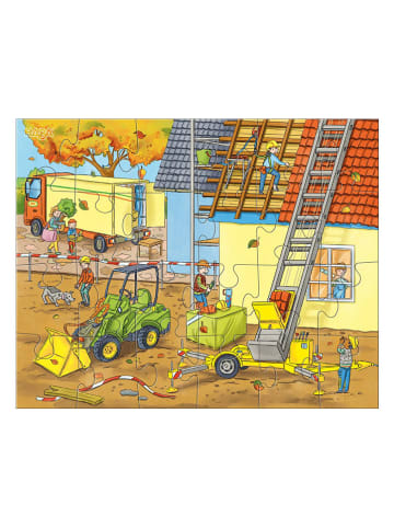 Haba 72tlg. Puzzles "Auf der Baustelle" - ab 4 Jahren