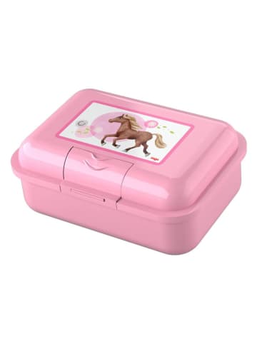 Haba Brotdose "Pferde" in Rosa