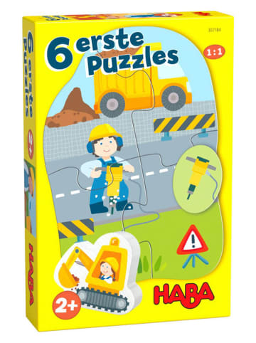 Haba 6 erste Puzzles "Baustelle" - ab 2 Jahren