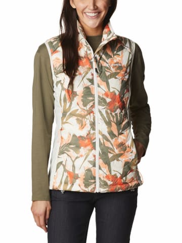 Columbia Doorgestikte bodywarmer "Powder Pass™" beige/groen