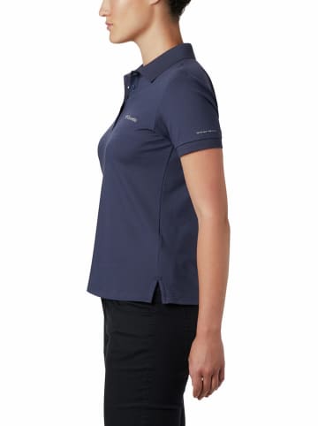 Columbia Koszulka polo "Lakeside Trail™" w kolorze granatowym