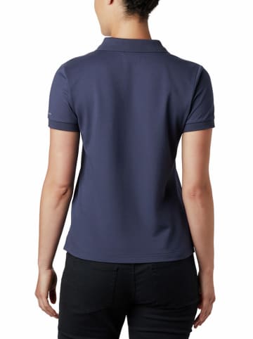 Columbia Koszulka polo "Lakeside Trail™" w kolorze granatowym