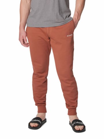 Columbia Spodnie dresowe "Pleasant Creek™" w kolorze czerwonym