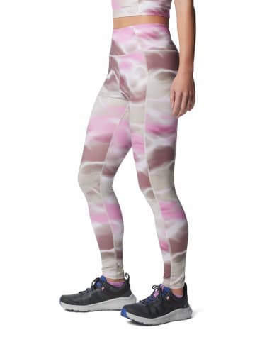 Columbia Legginsy sportowe "Boundless Trek™" w kolorze jasnoróżowo-jasnobrązowym