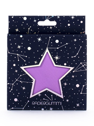 Tri-Coastal Design Radiergummi ''Star'' in Lila - (L)10,5 x (B)10,5