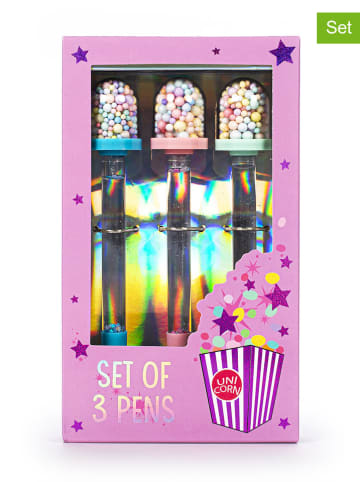 Tri-Coastal Design 6er-Set: Kugelschreiber ''Glitter and Holo'' in Bunt - (L)21,2 cm